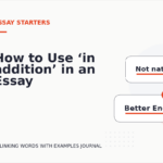 How to Use ‘in addition’ in an Essay
