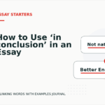 How to Use ‘in conclusion’ in an Essay
