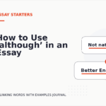 How to Use ‘although’ in an Essay
