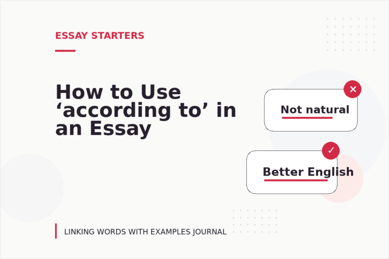 How to Use ‘according to’ in an Essay How to Use ‘according to’ in an Essay