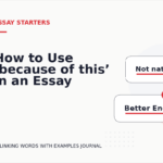 How to Use ‘because of this’ in an Essay