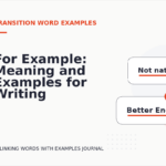 For Example: Meaning and Examples for Writing